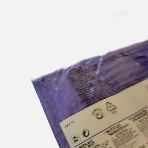 Vintage Intex 72"x30" Pool Floatie Raft #59717 Purple 1999 NEW OLD STOCK 90S - Picture 8 of 8